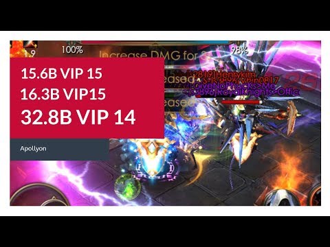 Legacy Of Discord - 12.7B Fight vs 32.8B - 16B and 15B same match - Apollyon