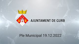 Ple Municipal 19.12.2022