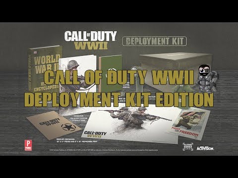 Call of Duty: WWII - Deployment Kit (Strategy Guide) Unboxing