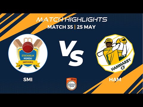 Match 35 - SMI vs HAM | Highlights | FanCode ECS Stockholm, Sweden Day 9 | ECS22.227