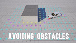 Unreal Engine AI Vehicle Tutorial 2: Avoiding Obstacle System