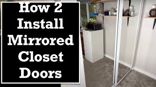 DIY RELIABILT Brand Mirrored Closet Doors Installation Directions | Lowe's Reliabilt Brand Doors