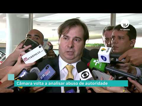 Maia defende regra de abuso de autoridades para os Três Poderes – 13/08/19