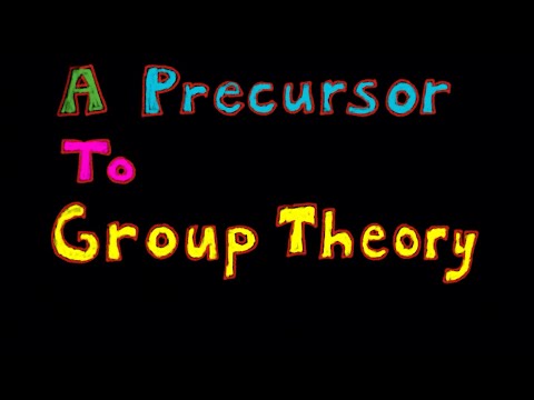 A Precursor to Group Theory