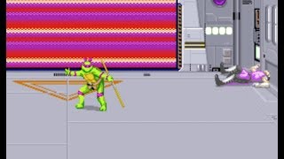 How to complete Teenage Mutant Ninja Turtles on one Credit! (Arcade)