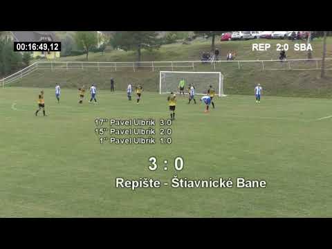 7.10.2018 Repište - Štiavnické Bane 7:0 (5:0) GÓLY