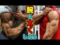 腕トレ効果を高める二頭筋、三頭筋の簡単アクチベーション種目紹介【筋トレ】