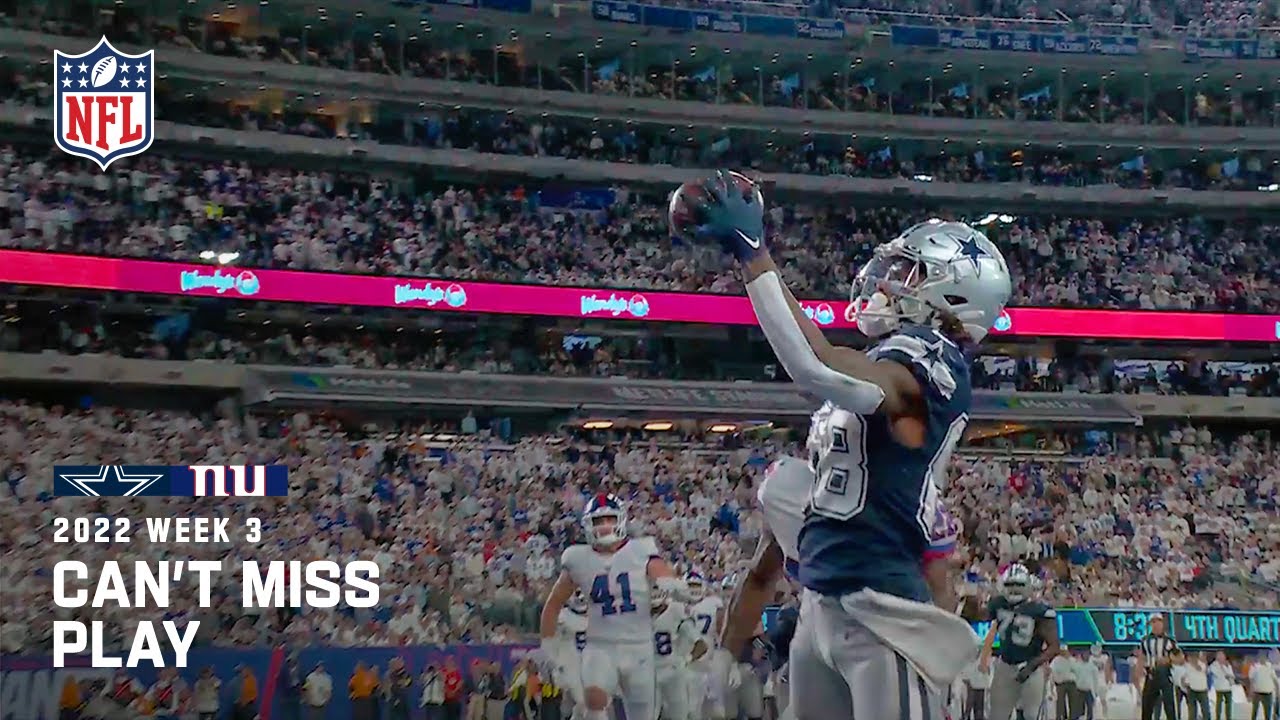 CeeDee Lamb INSANE One Hand Touchdown Catch!