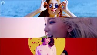 IU/TAEYEON/SUZY - I x Palette x Holiday ( MASHUP ♪ )