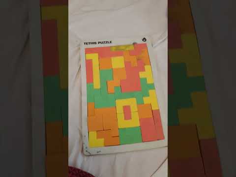 S255 Foam Tetris Puzzle Rectangle Shaped Frame