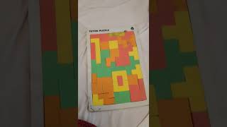 #S255 - Foam Tetris puzzle (Rectangle Shaped Frame)
