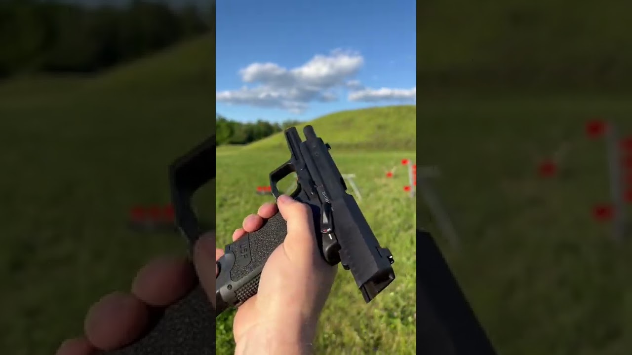 Watch H&K USP 9mm - 1 shot - #shorts Now H&K USP 9mm - 1 shot - #shorts
