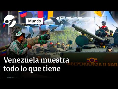Venezuela muestra sus tanques: así se prepara Maduro ante una posible invasión de EE.UU.