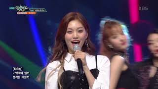 뮤직뱅크 Music Bank - True Valentine - 위키미키(Weki Meki).20181012