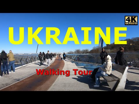 Walking in KYIV City Centre | 4K Ukraine Virtual Tour 2023