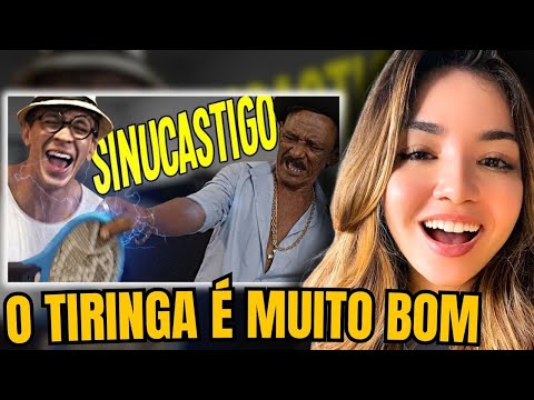 REAGINDO AO TIRINGA ELETROCUTADO - SINUCASTIGO!!! - CANAL CANALHA - BLOSSOM REACTS