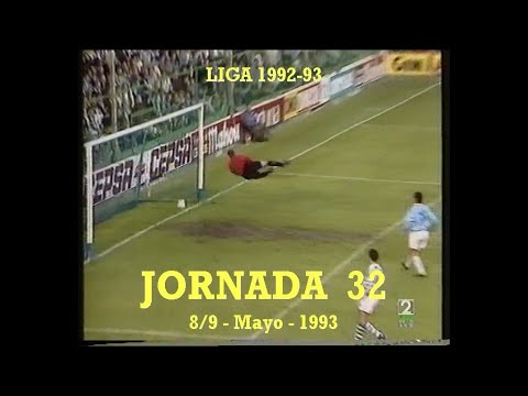 All Goals Spanish League 1992-1993 - First Division - Matchday 32