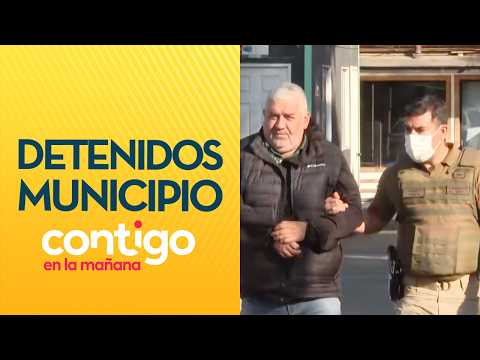 DETENCIÓN EN VIVO: El allanamiento en municipalidad de Isla de Maipo - Contigo en la Mañana