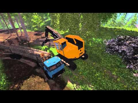 FS 15 MAZ 509 Forestry Set