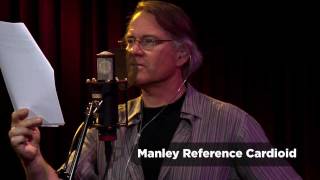 Manley Reference Microphones - Tube Mic Voiceover Test