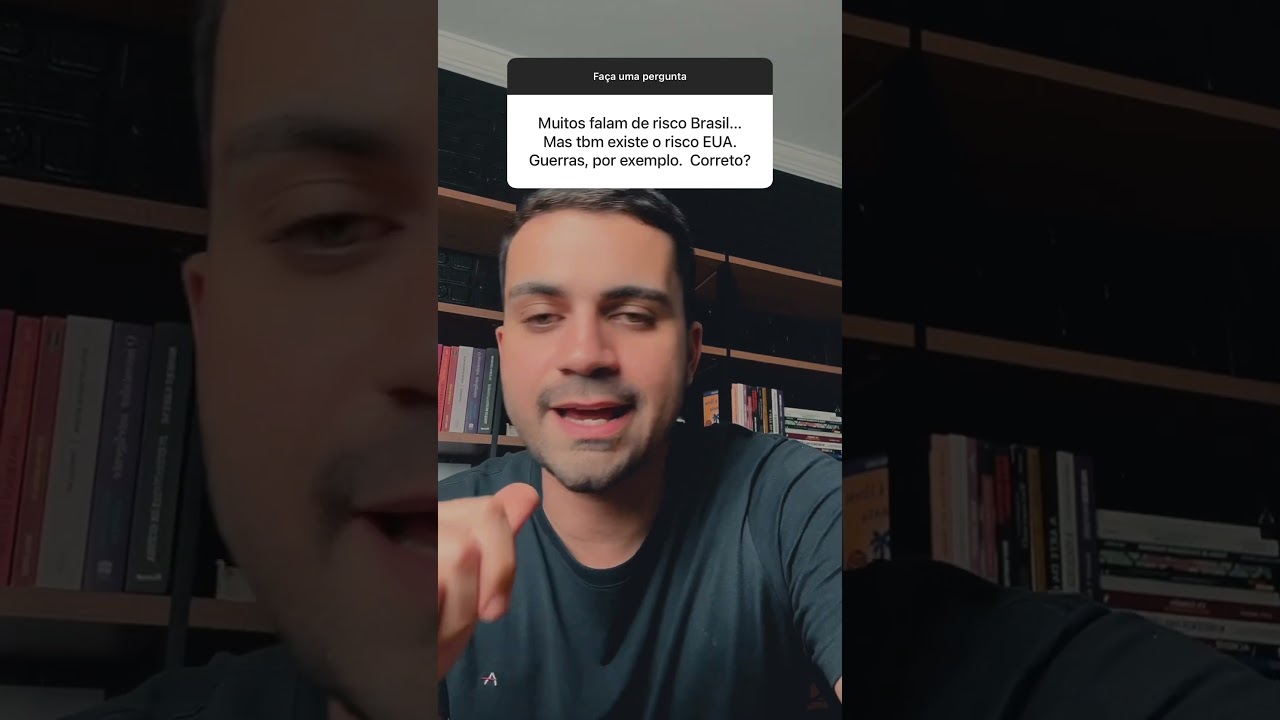 ALÉM DO RISCO BRASIL COMO FICA O RISCO MUNDIAL COM GUERRAS E TUDO MAIS?