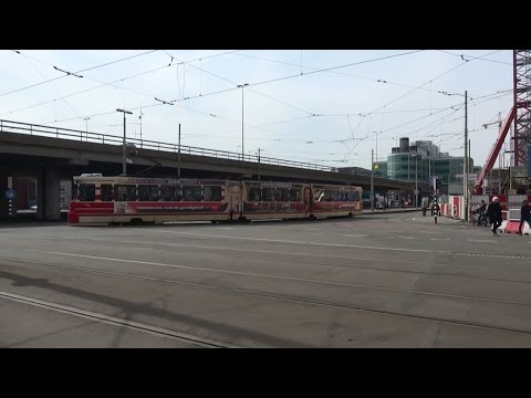 HTM GTL8 3129 Hommerson Casino reclametram Rijnstraat/Schedeldoekshaven te Den Haag