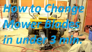 How to Change Lawn Mower Blades in Under 3 Minutes