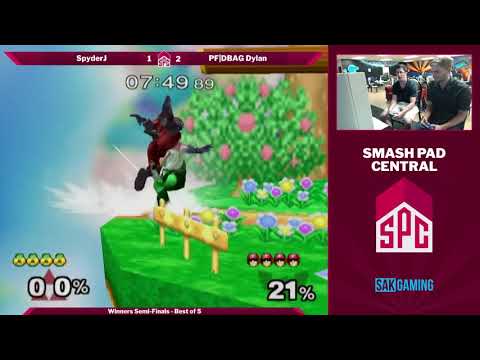 SPC 71 Winners Semis - SpyderJ (Sheik) vs PF|DBAG Dylan (Captain Falcon)