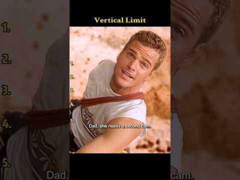 ⛰️ Death Zone Rescue! A Race Against Nature in Vertical Limit (2000) #shorts