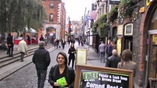 Walk around Dublin, Ireland