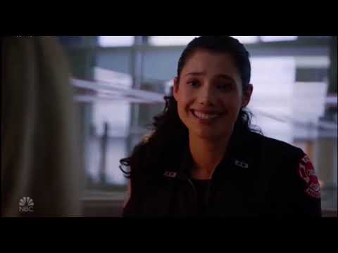 Chicago fire 10x22 Ritter gallo Brett and violet about Emma