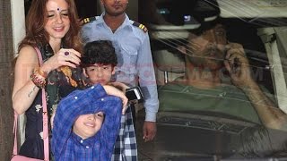 Spotted: Sussanne Khan Takes Away Kids From Hrithik Roshan