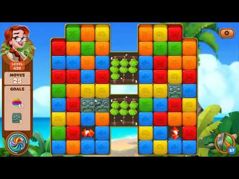 Lost Island: Blast Adventure - Level 436 (No Boosters) HD