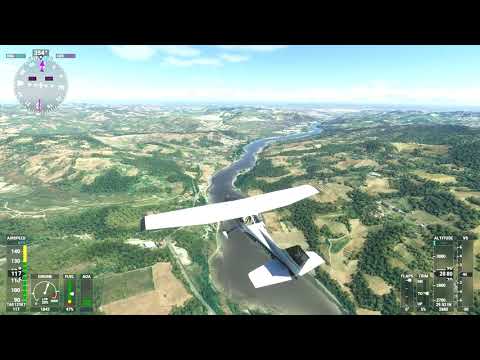 Microsoft Flight Simulator 2020 - Pavullo nel Frignano, Castellarano, Prignano sulla Secchia - Italy