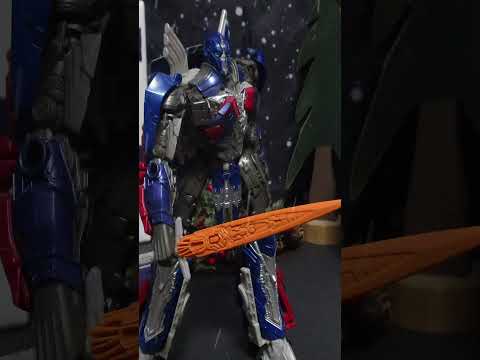 Premier Edition Optimus Prime - Stop Motion Test #shorts #stopmotion #optimusprime #thelastknight