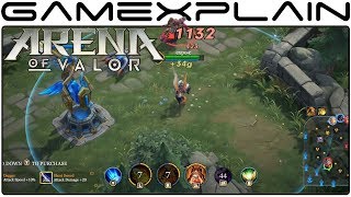 16 Minutes of Arena of Valor for Nintendo Switch DIRECT FEED Gameplay (Gamescom 2018)