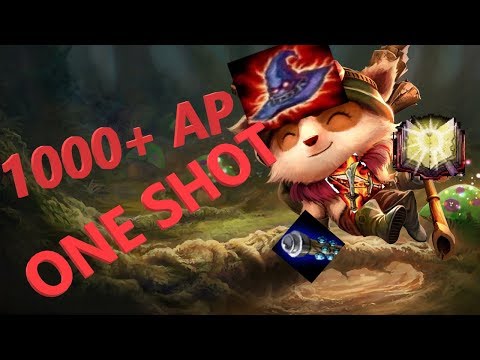 73K DAMAGE 1000 AP TEEMO DARK HARVEST OP 25 STACKS