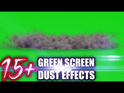 Green Screen Dust (15+ 4K Dust Effects / free Download Link)