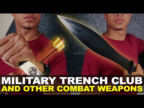 Military Trench Club and Other Combat Weapons