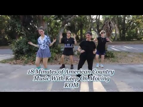 18 Minuten American Country Dance Fitness mit Keep On Moving KOM