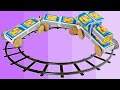 Mini TRAIN Use Matchbox Stick Craft DIY Cardboard Wheels At Home Doodle MatchCraft