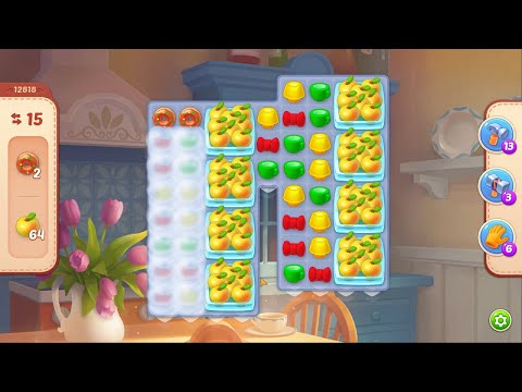 Homescapes Level 12818 No Boosters Gameplay #Bubunka