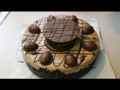 リースのピーナッツバターカップチーズケーキ (Reese's Peanut Butter Cup Cheesecake)