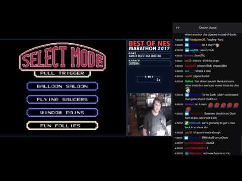 Best of NES Marathon 2019: Zapper Block by Carter44 w/ Chat
