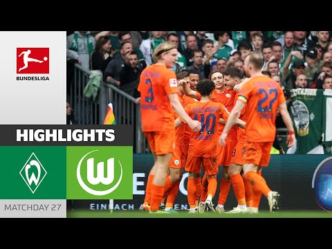 Resumen de Werder Bremen vs Wolfsburg Jornada 27