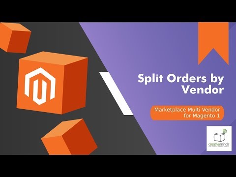 Magento 1 Marketplace Multi-Vendor Extension Order Splitting by Vendor - Extension Tutorial