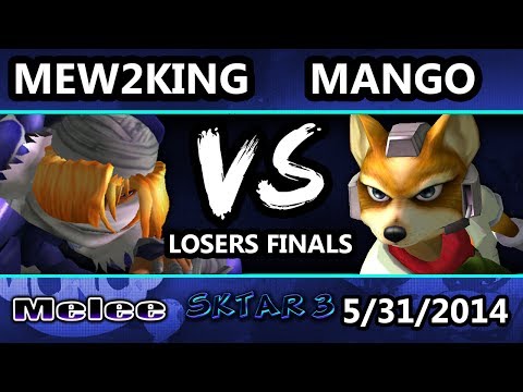 SKTAR 3 - Mew2King (Sheik, Marth) Vs. Mango (Fox, Falco) - Losers Finals