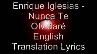 Pueden pasar tresmil años de Enrique Iglesias con letra en ingles