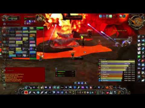 Wow Classic- MC Ragnaros Boss Fight