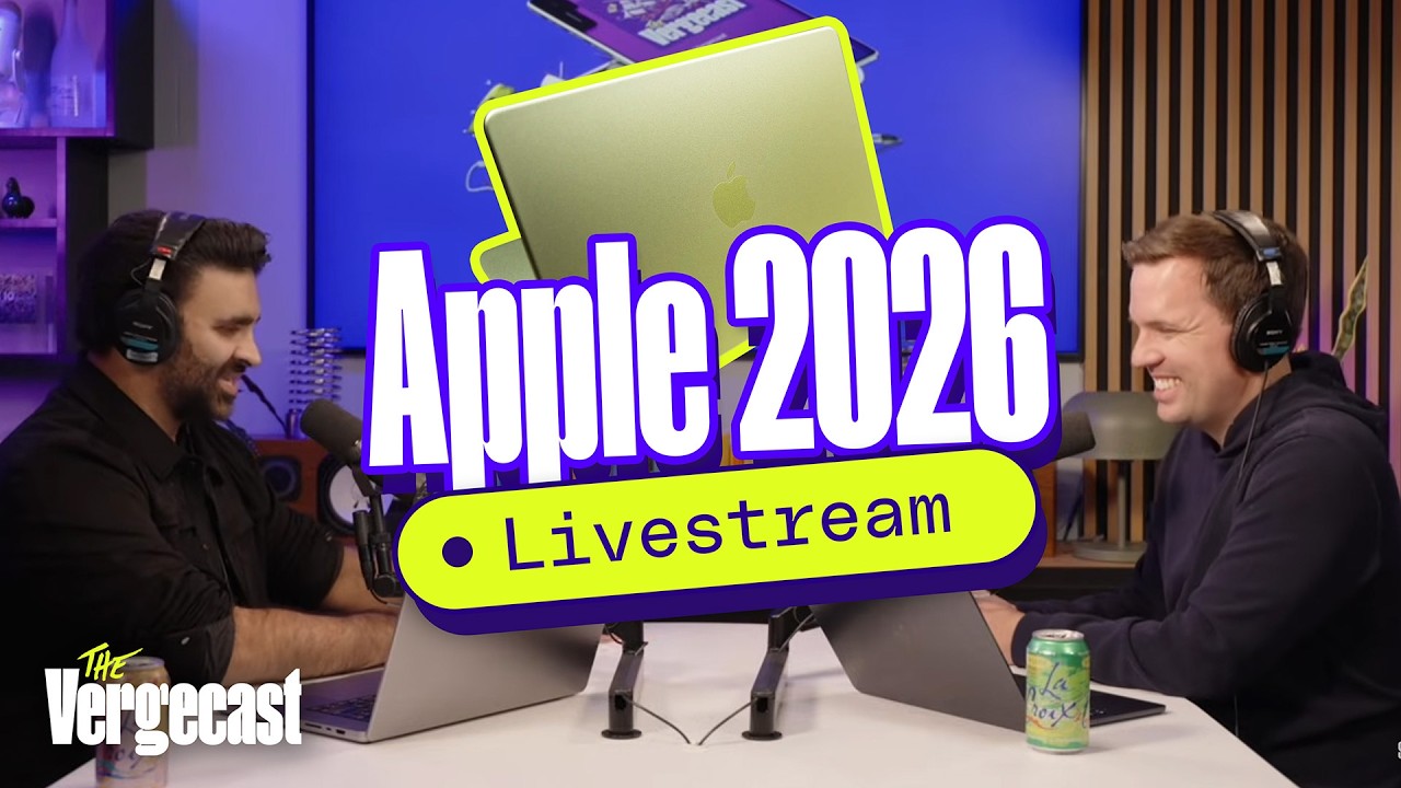MacBook Neo, iPhone 17e, and iPad Air: The Vergecast Livestream